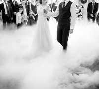 Ciężki dym, taniec w chmurach, bańki mydlane, fontanny sceniczne, love