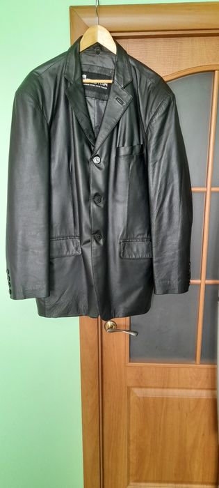 Куртка мужская кожа. Разм  XXL