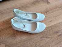 Białe buty komunijne 33 wkładka 21,8 cm Agaxy