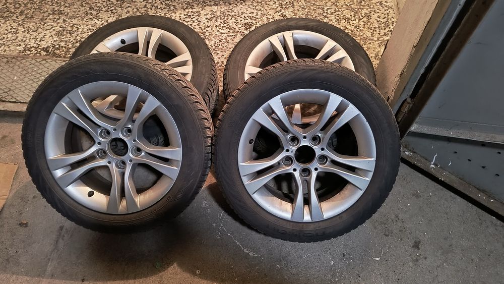 koła felgi 16 BMW E90 opony zimowe Nokian WR 205/55R16