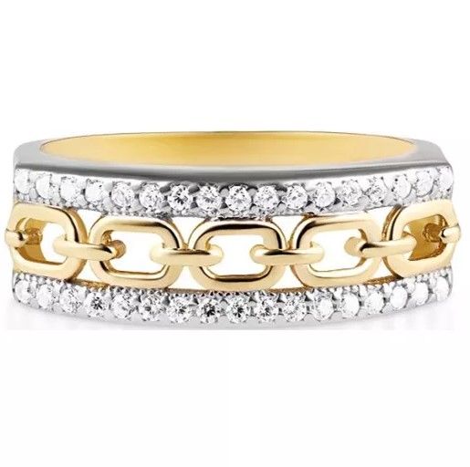 W.KRUK Zjawiskowy PIERŚCIONEK złoty 9 nowy piękny zaręczynowy NOWY