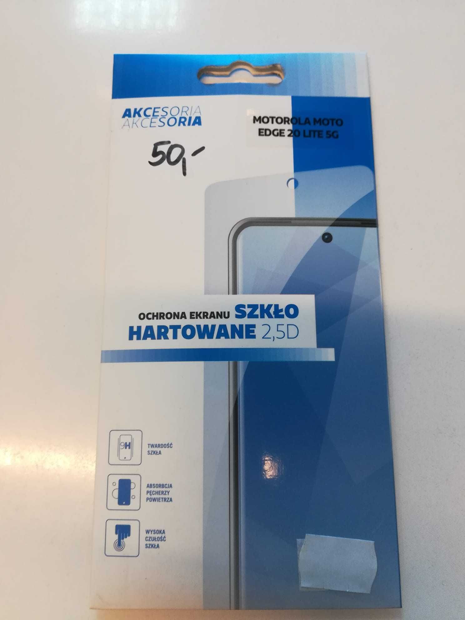 Szkło hartowane 2,5D Motorola moto Edge 20 Lite 5G