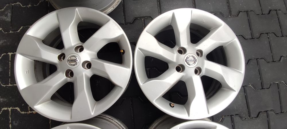 16 4x100  Nissan OE Note Micra oryginalne felgi aluminiowe SUPER STAN