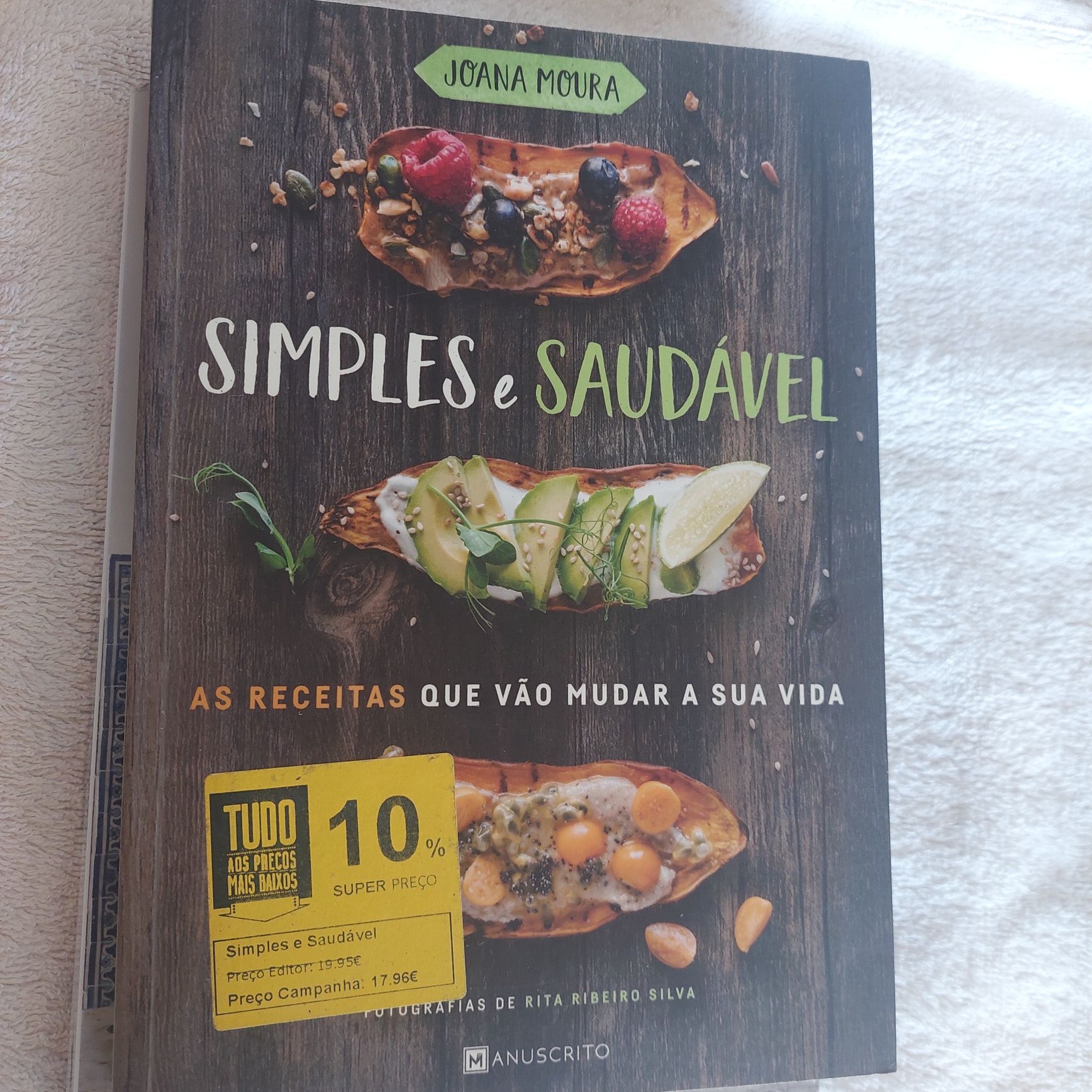 Livros nutrição e receitas