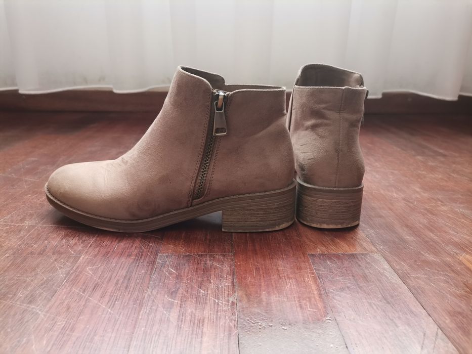 Botas camurça senhora