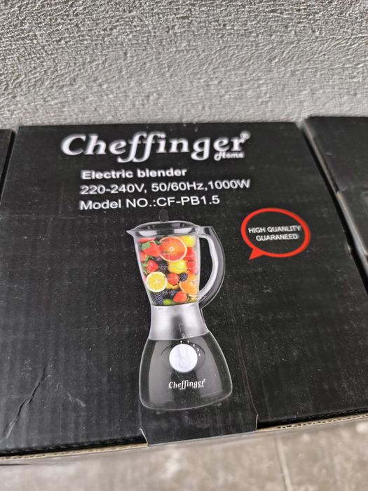 Blender Cheffinger CF-PB1.5 Moc 1000W Pojemność 1,5L 4 Prędkości