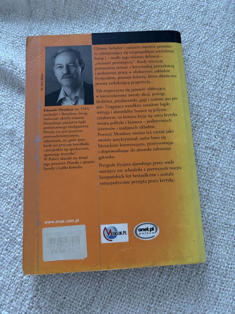 Przygoda fryzjera damskiego - Eduardo Mendoza