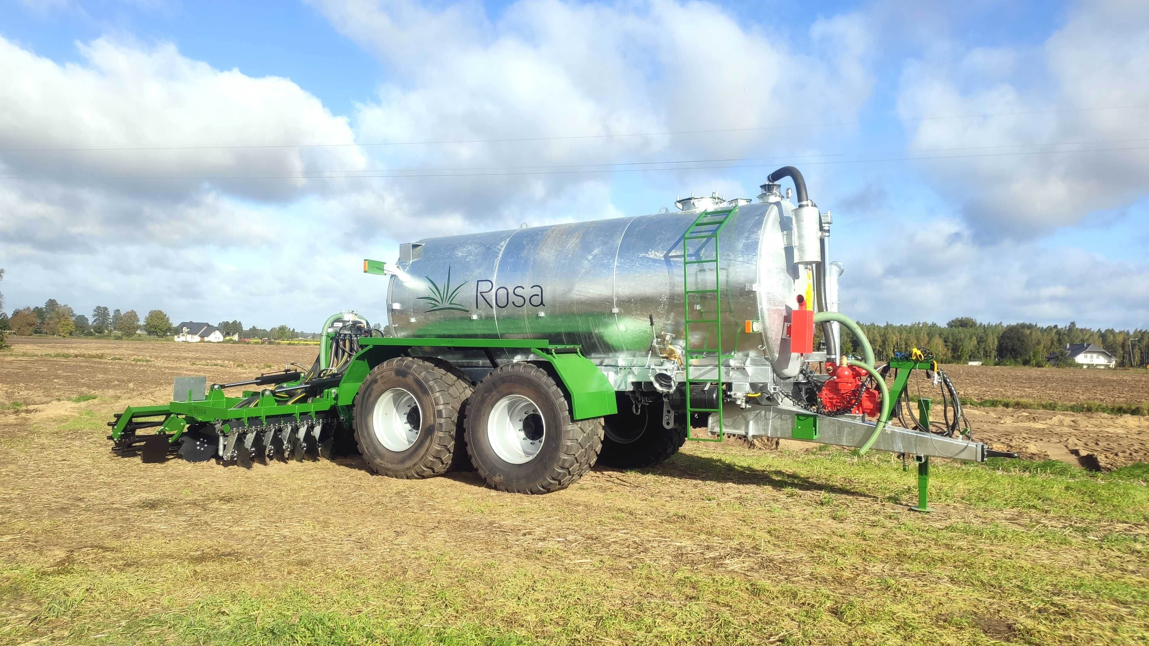 Wóz asenizacyjny ROSA 24/R3S 24000 litrów TRIDEM - beczkowóz, beczka