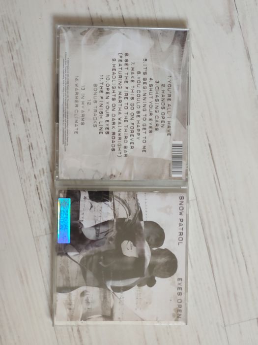 Snow Patrol - Eyes Open 2006 music CD disc