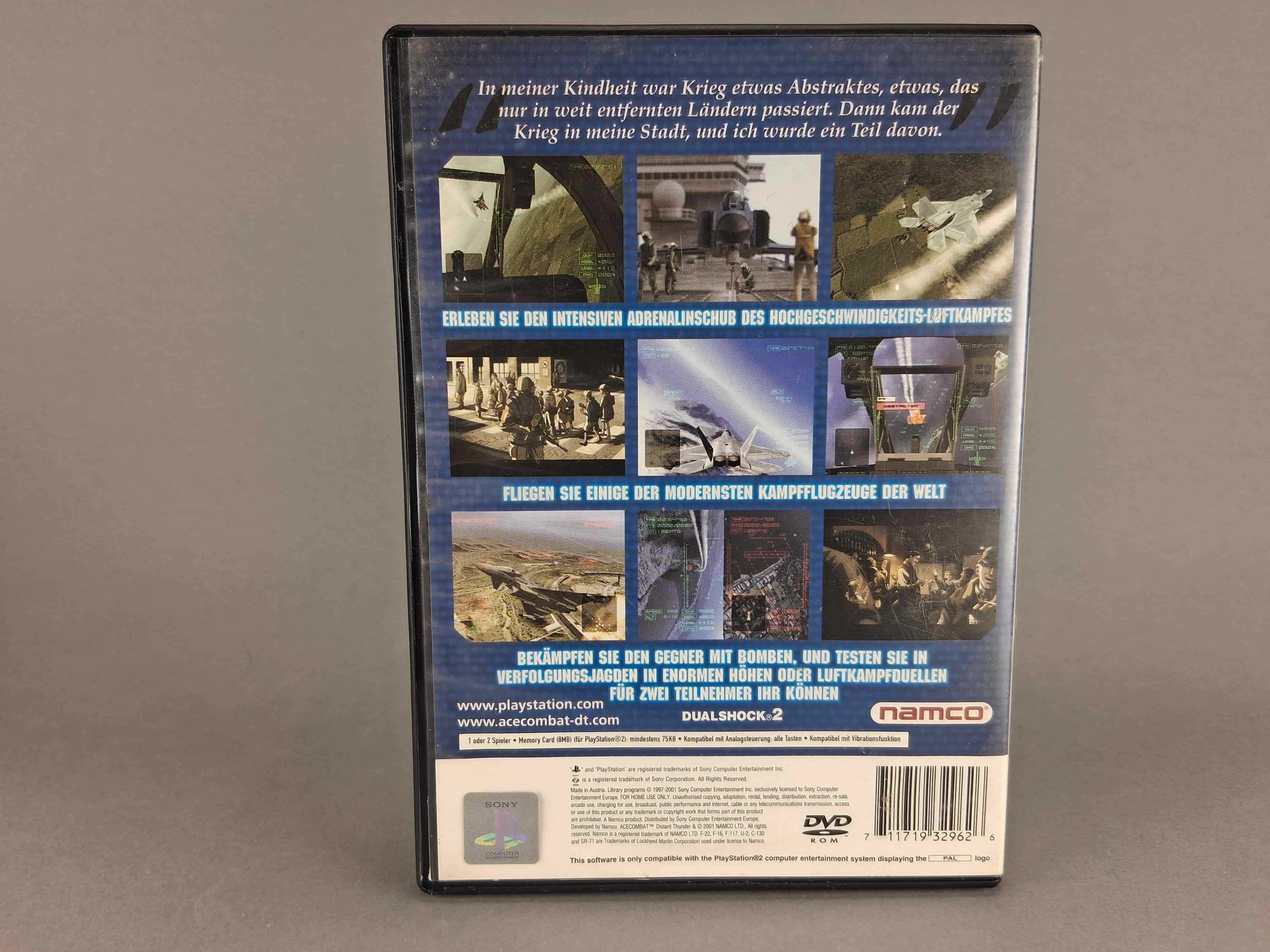 N013 Ace Combat Distant Thunder PlayStation 2 Symulator Lotu