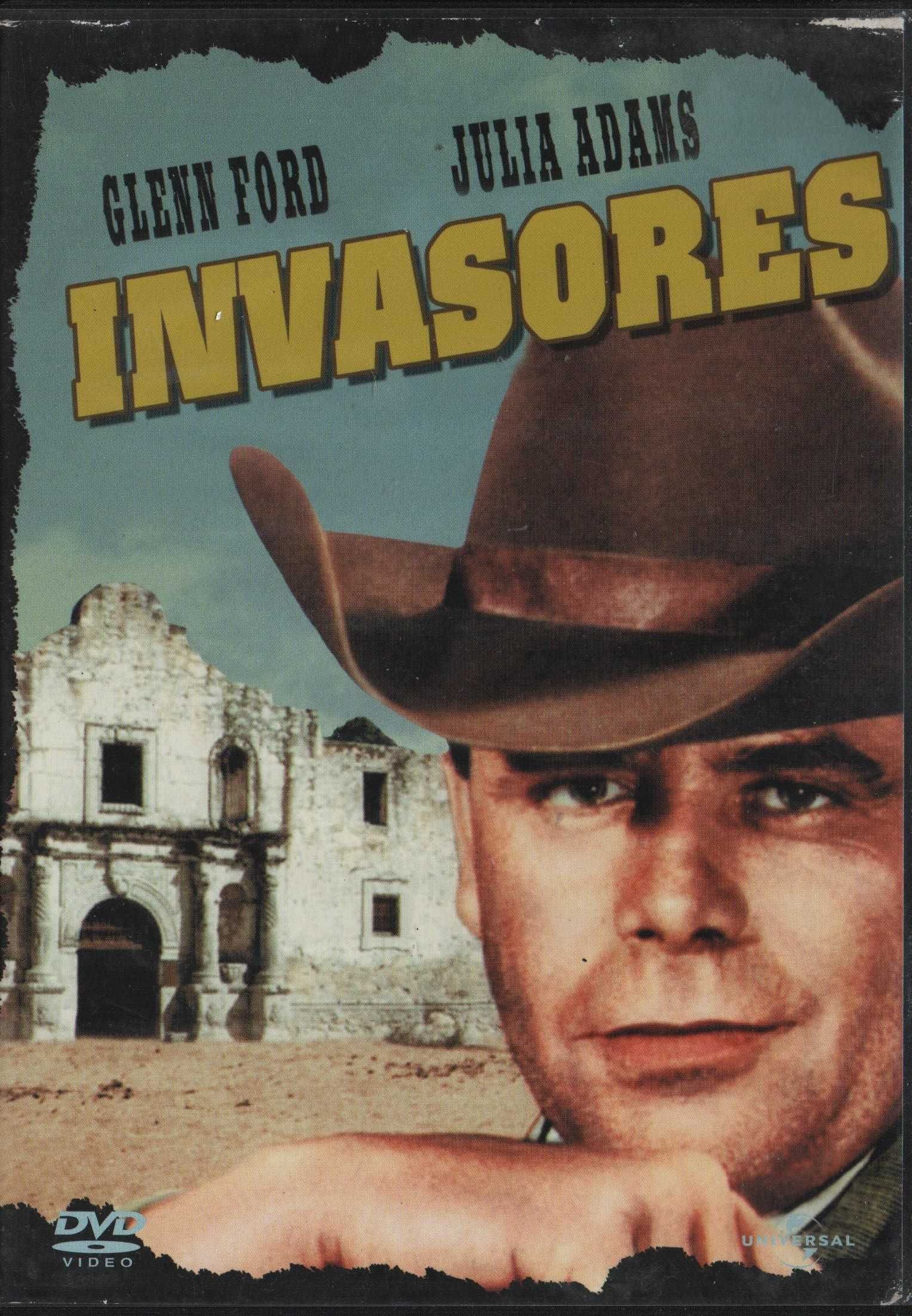 Dvd Invasores - western - Glenn Ford