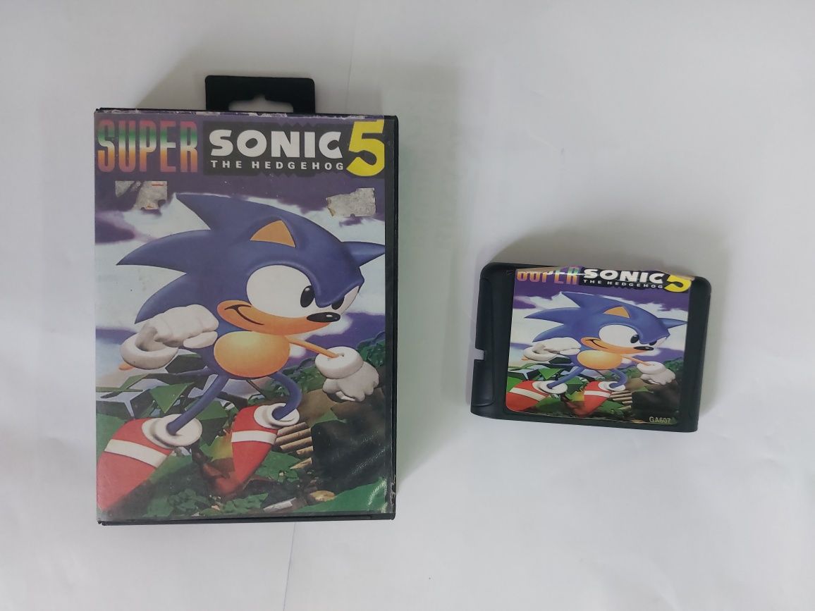 Sega mega drive два картриджі Sonic 3D blast, Ecco tides of time