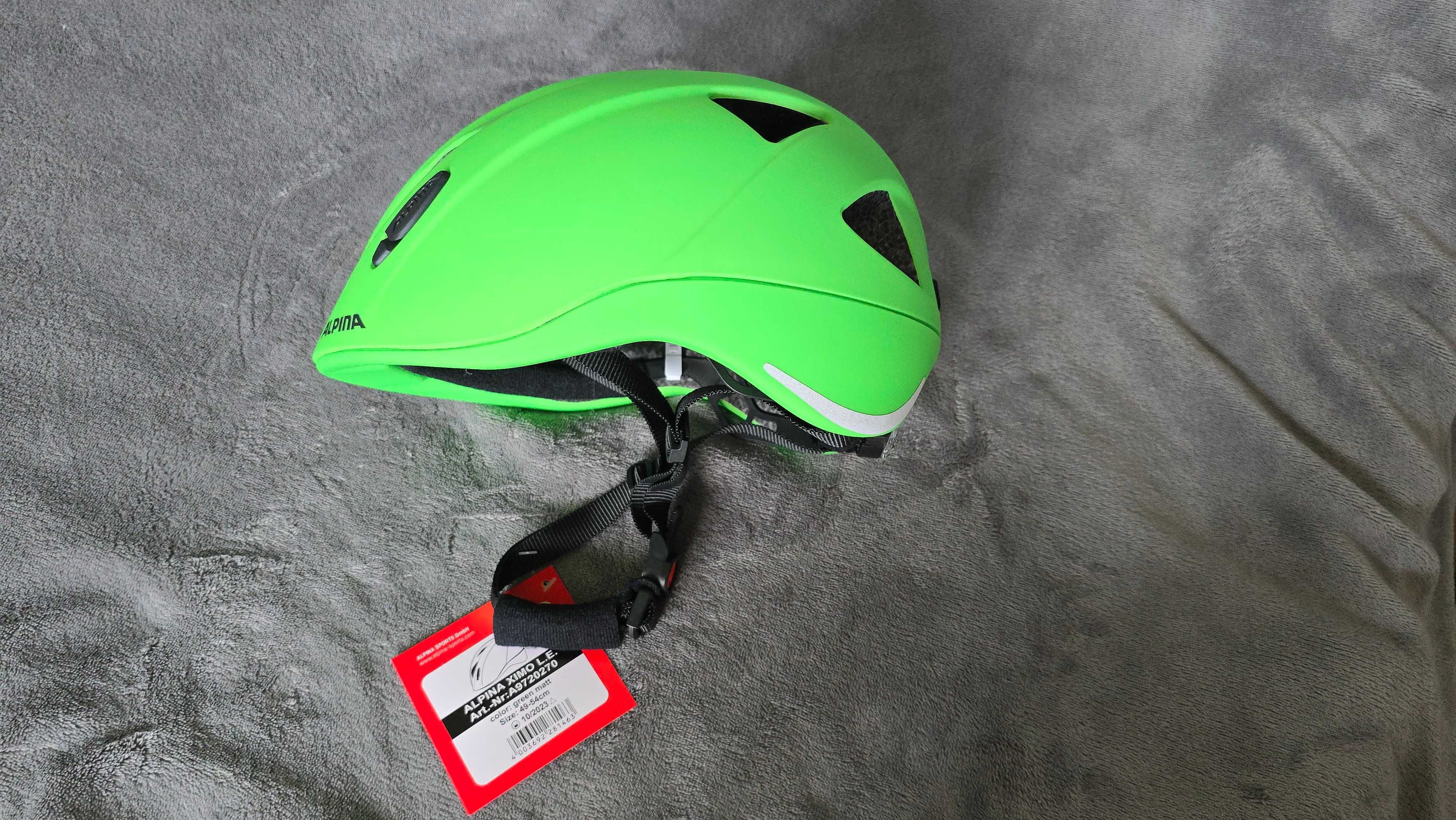 Dziecięcy Kask rowerowy Alpina Ximo LE rozm 49-54cm