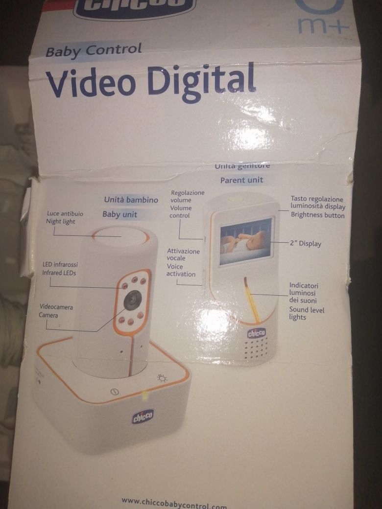 Vendo vídeo digital chicco, ótimo estado!