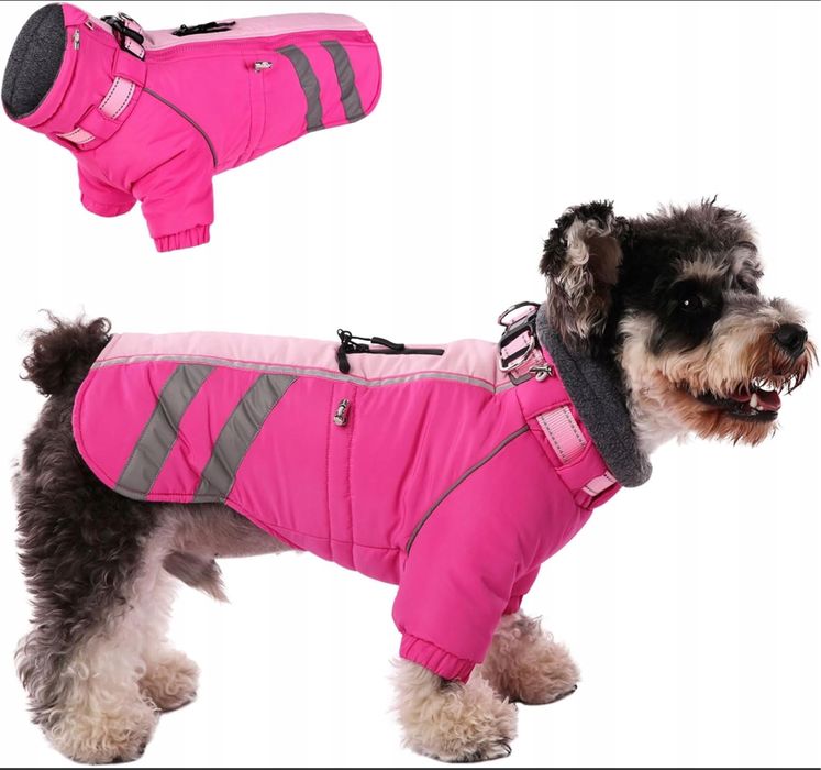 Wodoodporna Ciepła Wysokiej Jakosci  Kurtka Dla Psa L