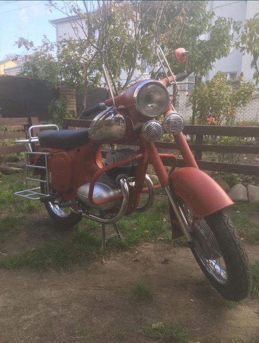 Мотоцикл Ява"Старушка"Незакінчена реставрація.
