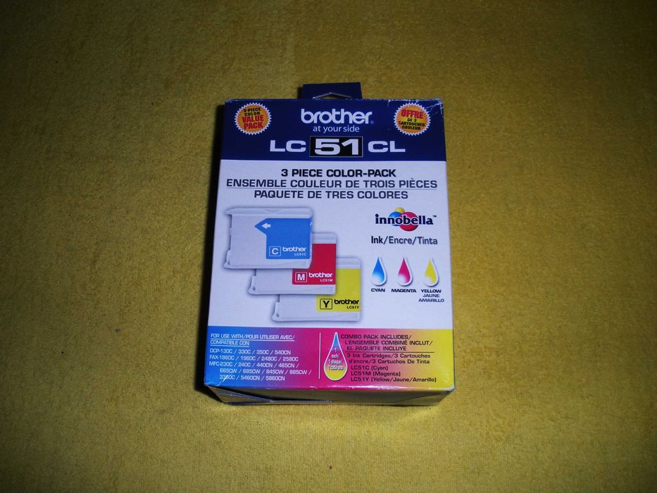 Картриджи “Brother LC 51 CL”.