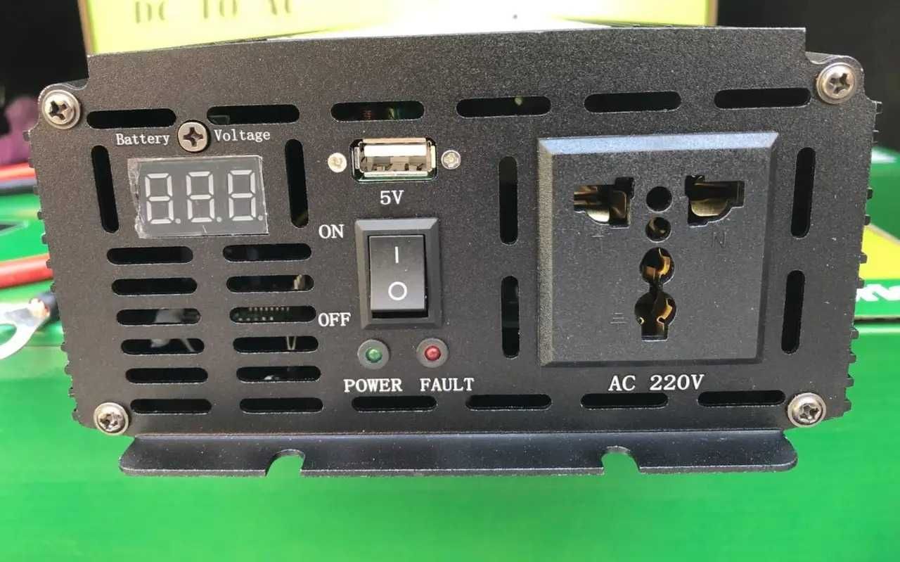 *️⃣ Преобразователь тока 12-220 5000w с плавным запуском. Инвертор.