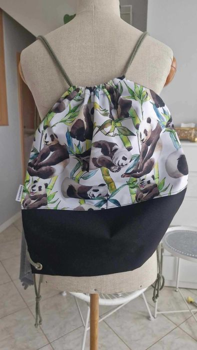 Plecak worek panda