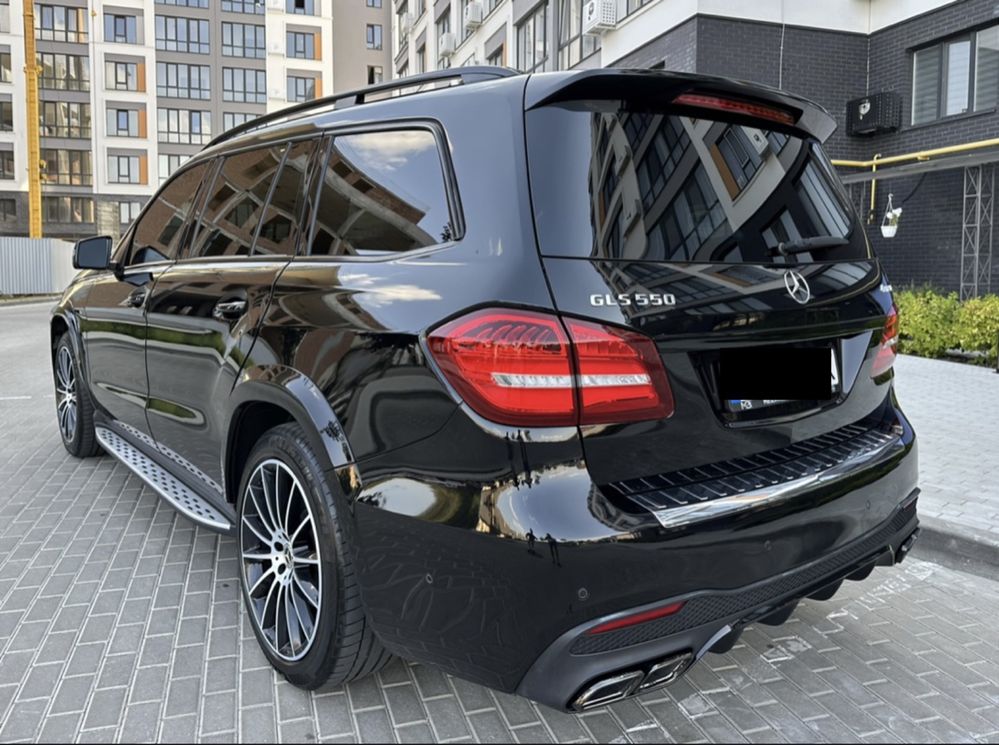 Обвес бампер расширители BODY KIT Мерседес GLS 63 AMG X166