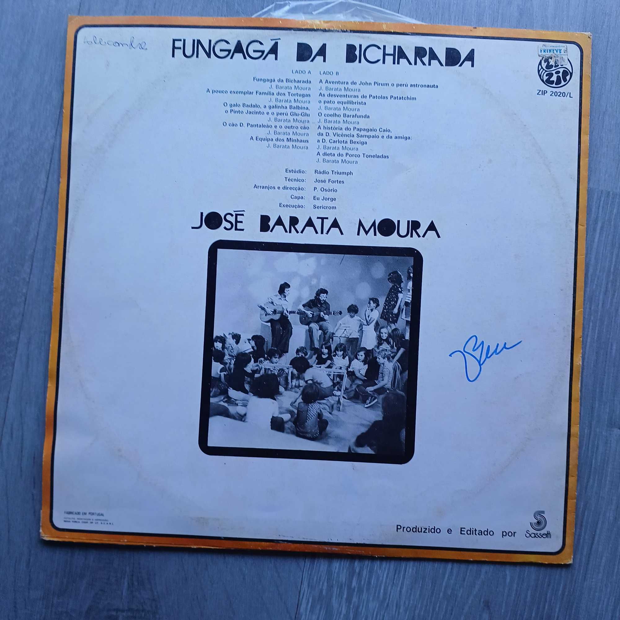José Barata Moura LP Fungágá da Bicharada
