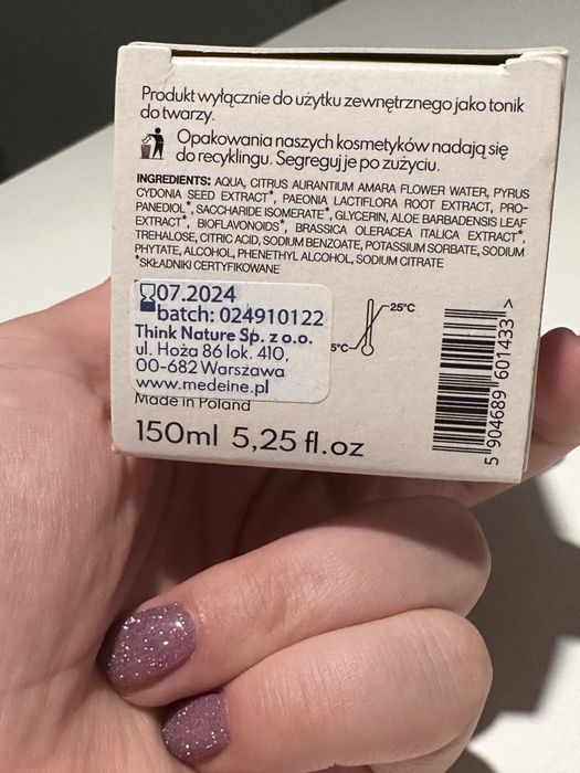 Medeine tonik do twarzy