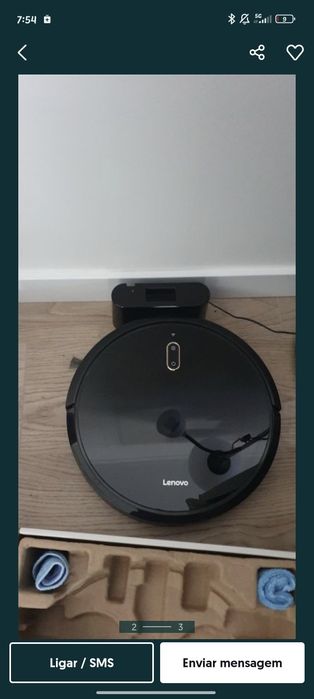 Aspirador lenovo com caixa vendo ou troco