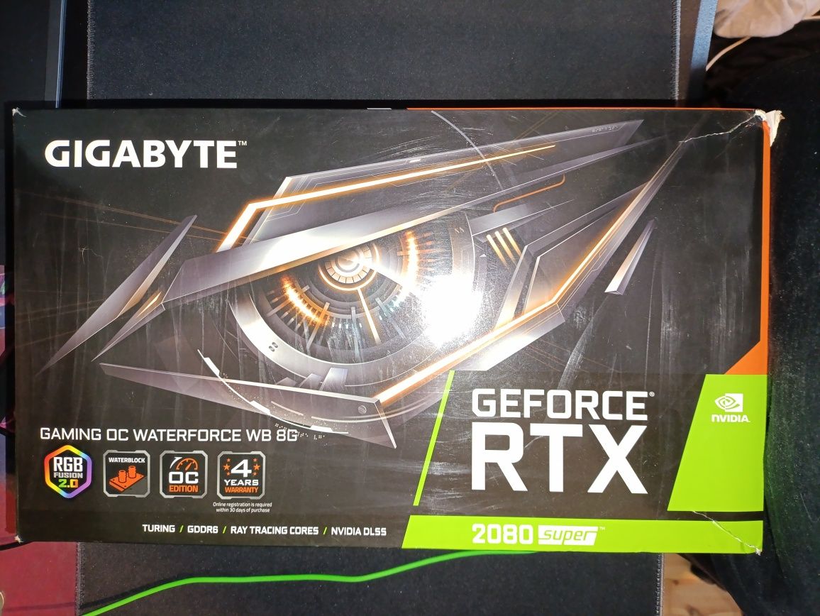 Karta graficzna RTX2080SUPER waterforce gigabyte