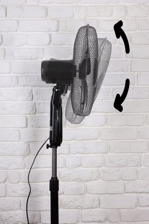 Wentylator Stojący Podłogowy Eldom Wg100 Timer+ Pilot Cichy Mocny 45w