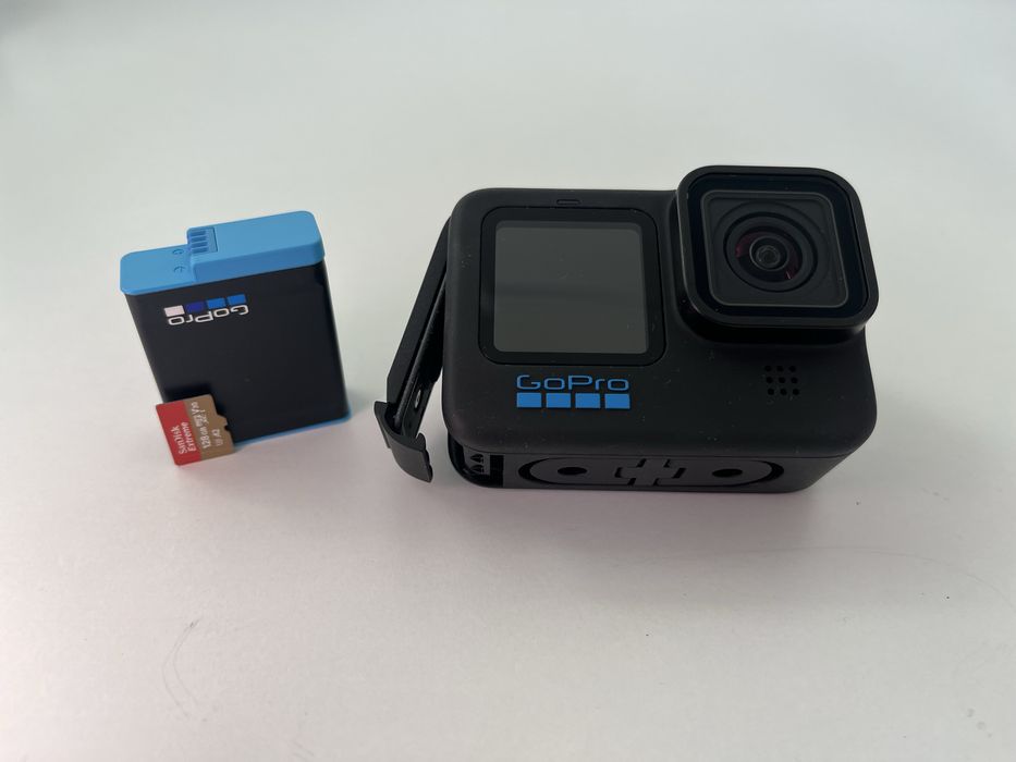 GoPro HERO10 Black jak nowa! Zestaw XL okazja!