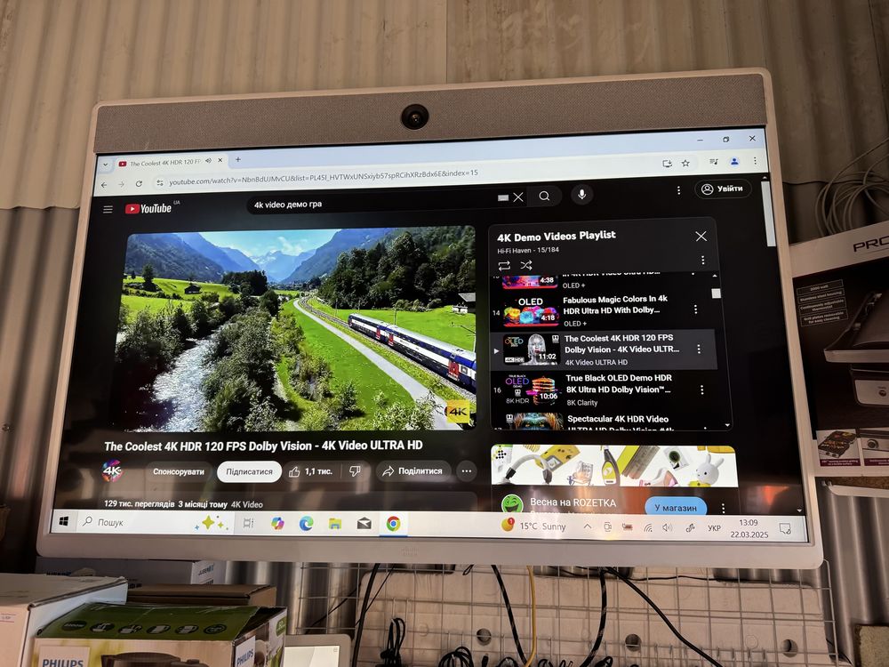 Tv Монітор cisco ТВ 4k saundbar