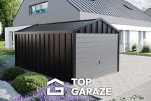 Garaż blaszany na rąbek / 3m szeroki 5m długi / Producent