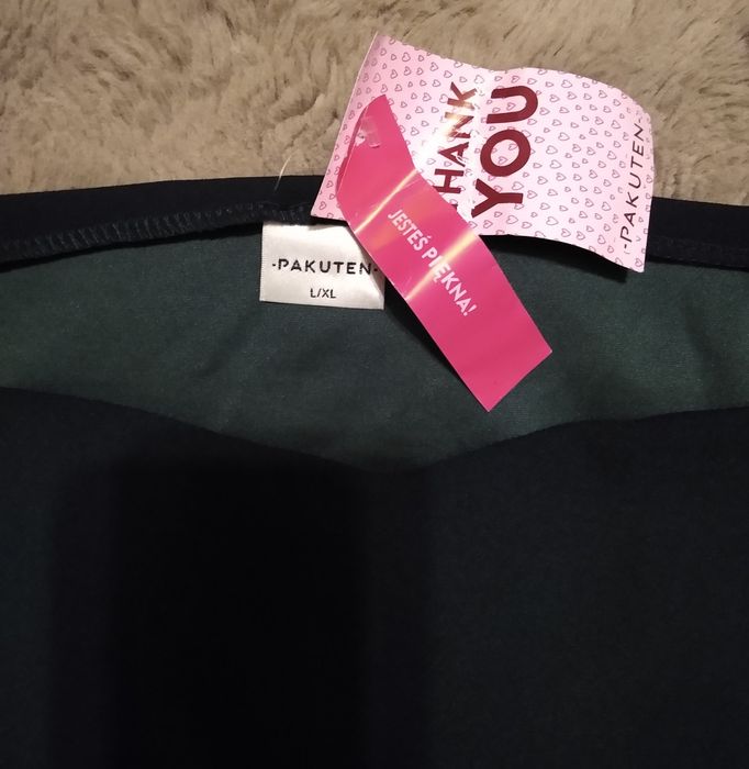 Nowa sukienka butelkowa zieleń Pakuten L/XL