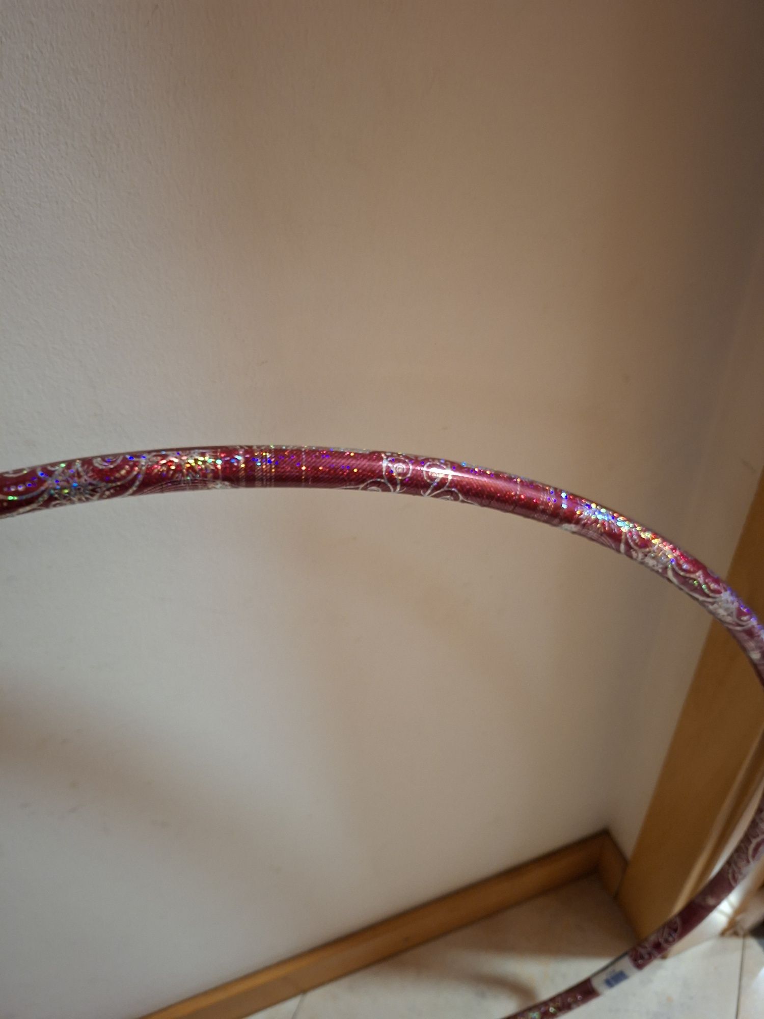 Hula hoop glitter