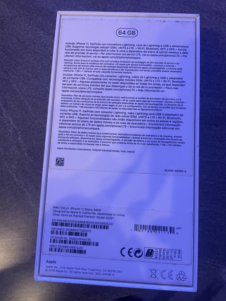 Iphone 11 64 GB otimo estado