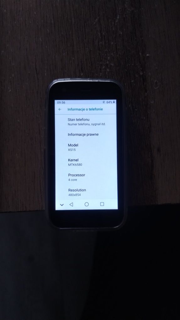 Smartfon xs-15 bardzo maly