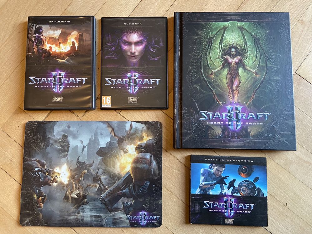 Edycja kolekcjonerska Starcraft 2 Heart of the Swarm