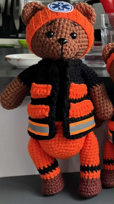 Mis ratownik na szydelku