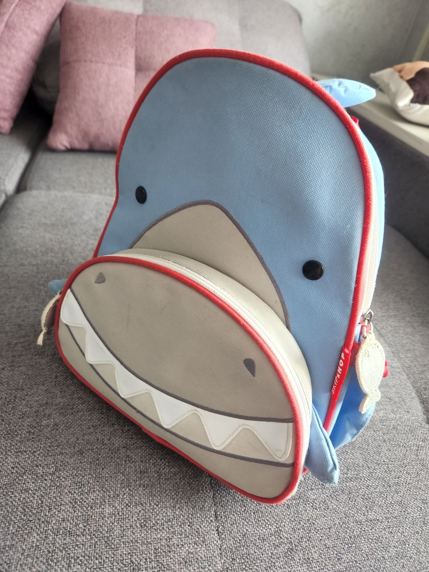 Skip hop детский рюкзак акула оригинал 30 см
