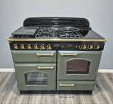 Kuchenka Rangemaster Classic 110 Zielony wstawki modiadz
