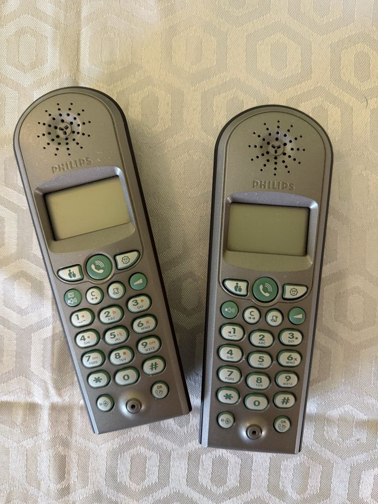 Telefon bezprzewodowy PHILIPS DECT – zestaw 2 sztuki
