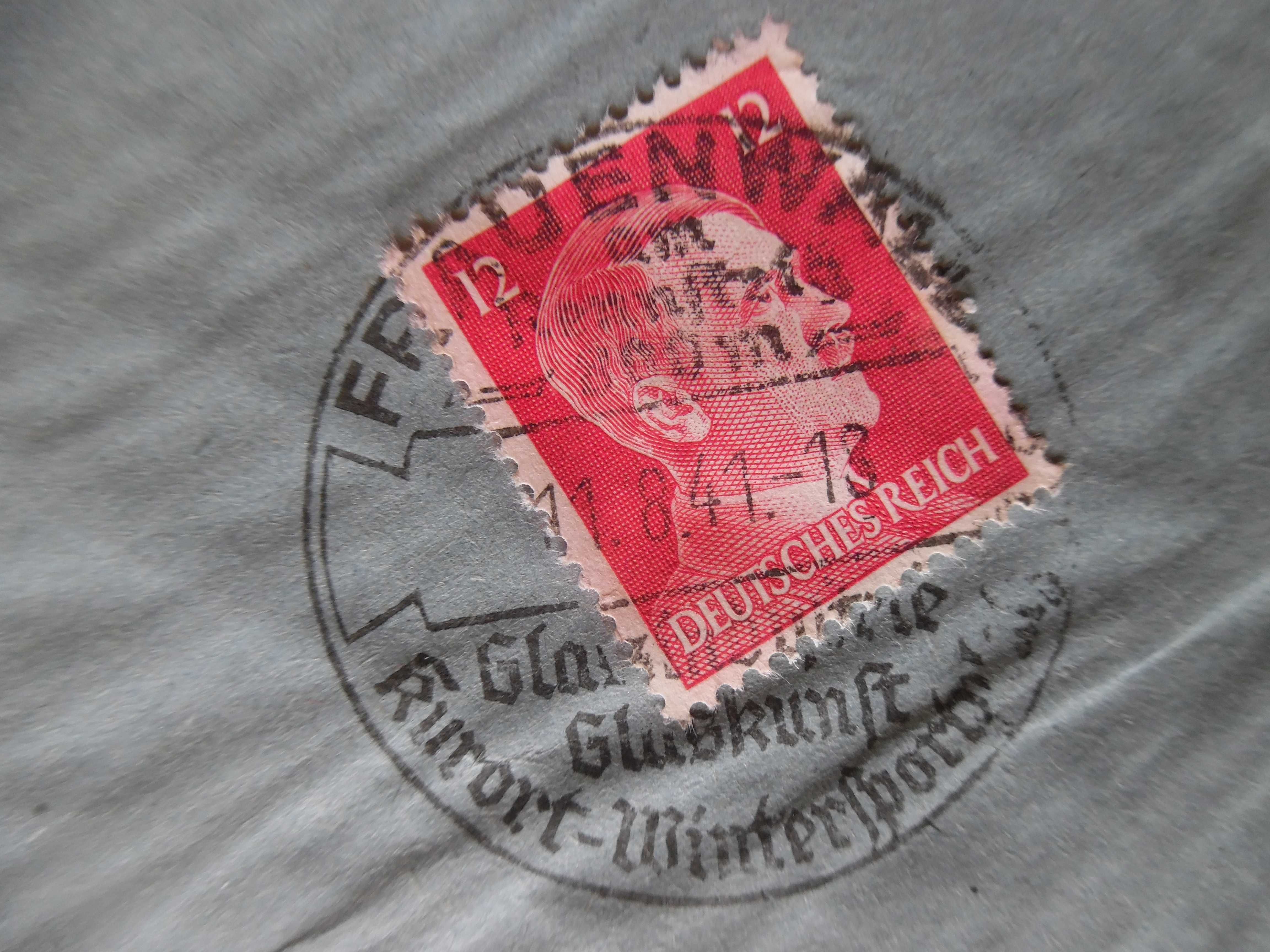 Selos Alemanha Nazi 1933/1945-Inteiro postal c/ Hitler 12 pf