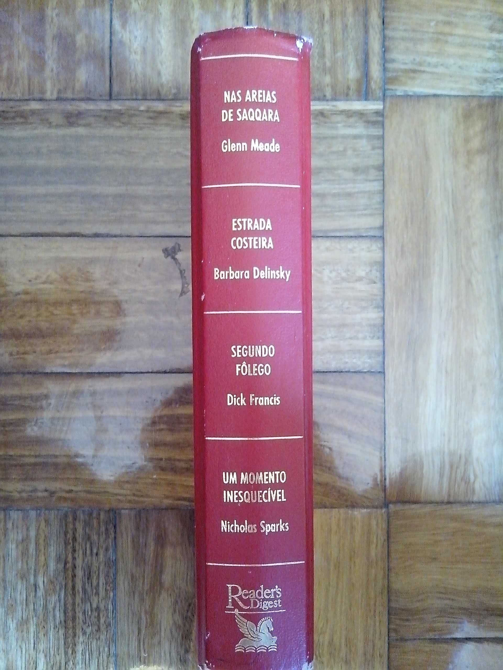 Coletânea de 4 livros vermelho