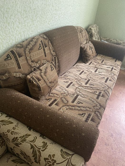 Диван, кресло, медель комплект: диван + 2 крісла