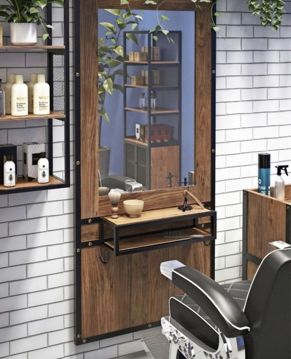 Mobiliario cabeleireiro barbeiro