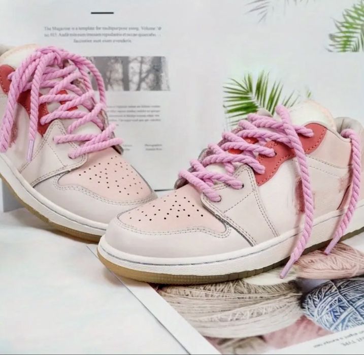 Шнурки канати бавовняні, плетені шнурки; Різна товщина