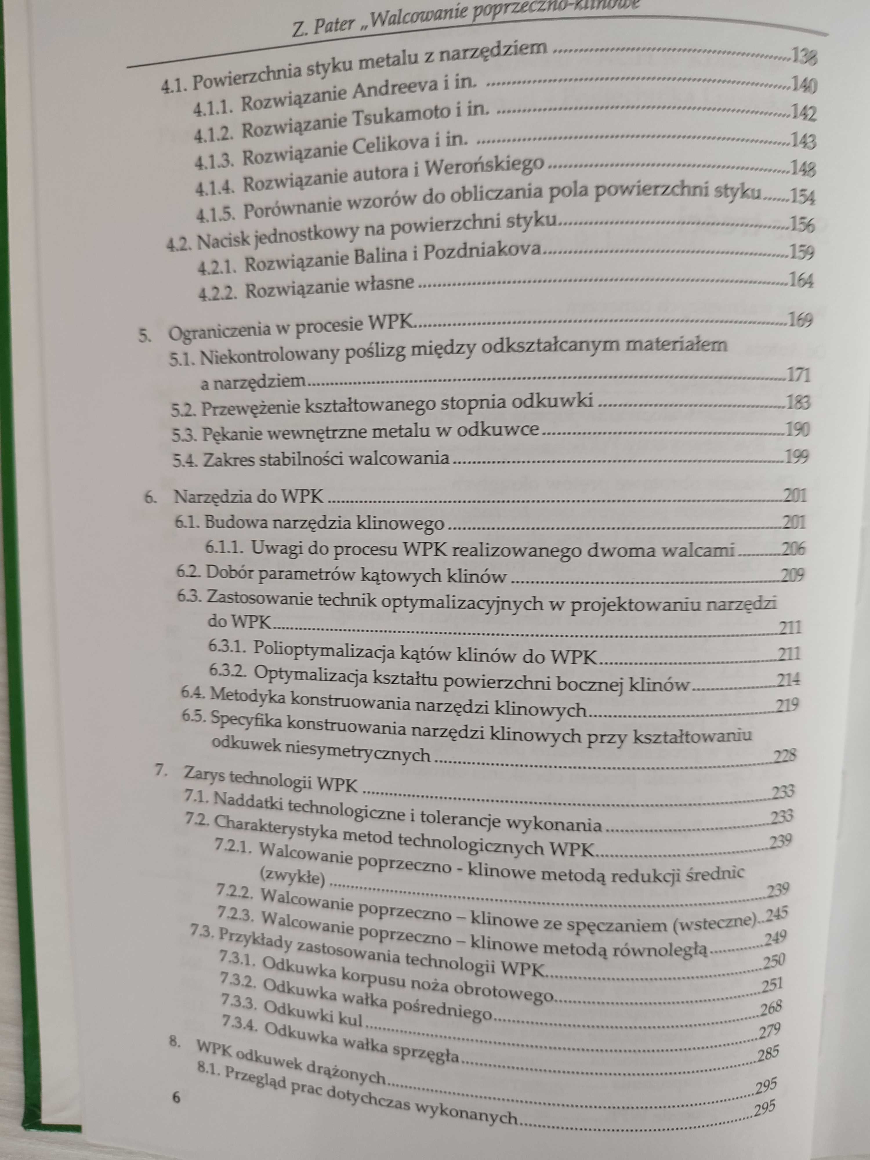 Pater Z.: Walcowanie poprzecznie - klinowe