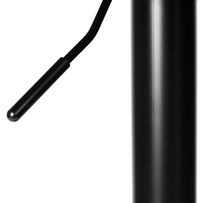 Krzesło barowe CYDRO BLACK welurowe MOKKA VELVET