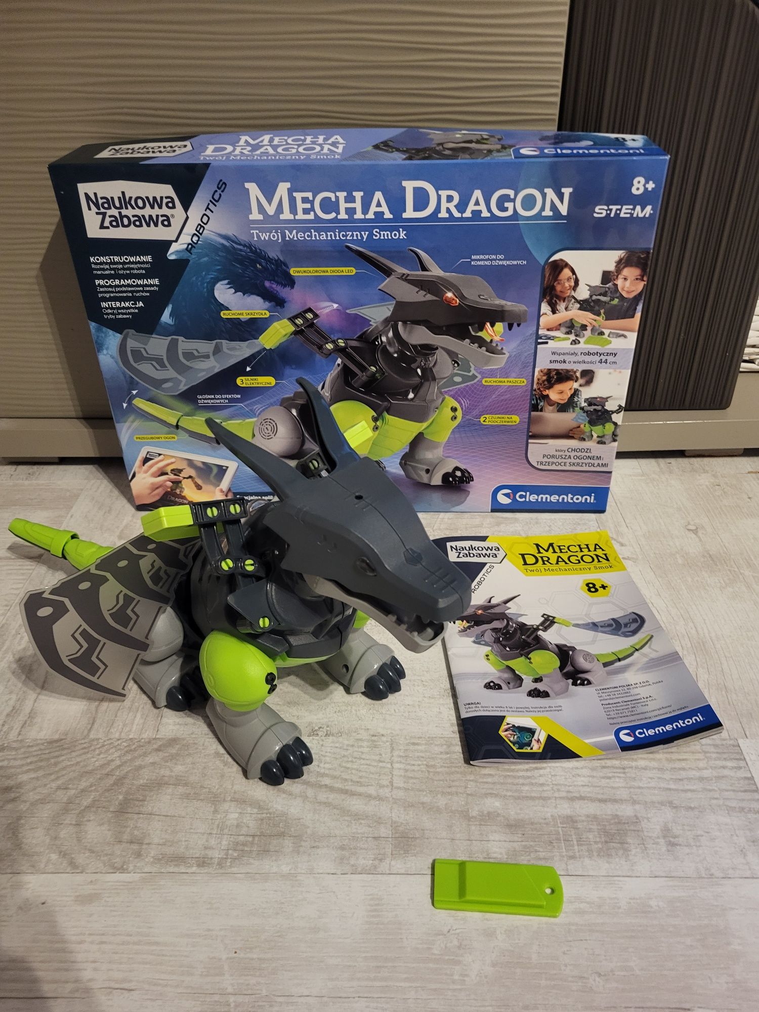 Mecha dragon clementoni smok robot