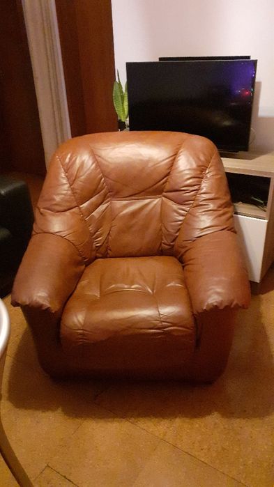 Sofá de pele....